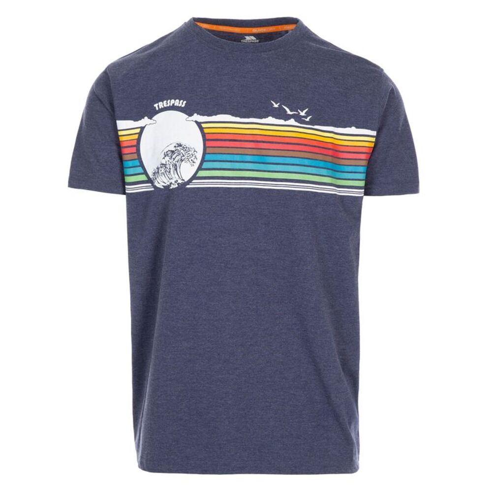 Trespass Mens Lakehouse T-Shirt / Navy Marl